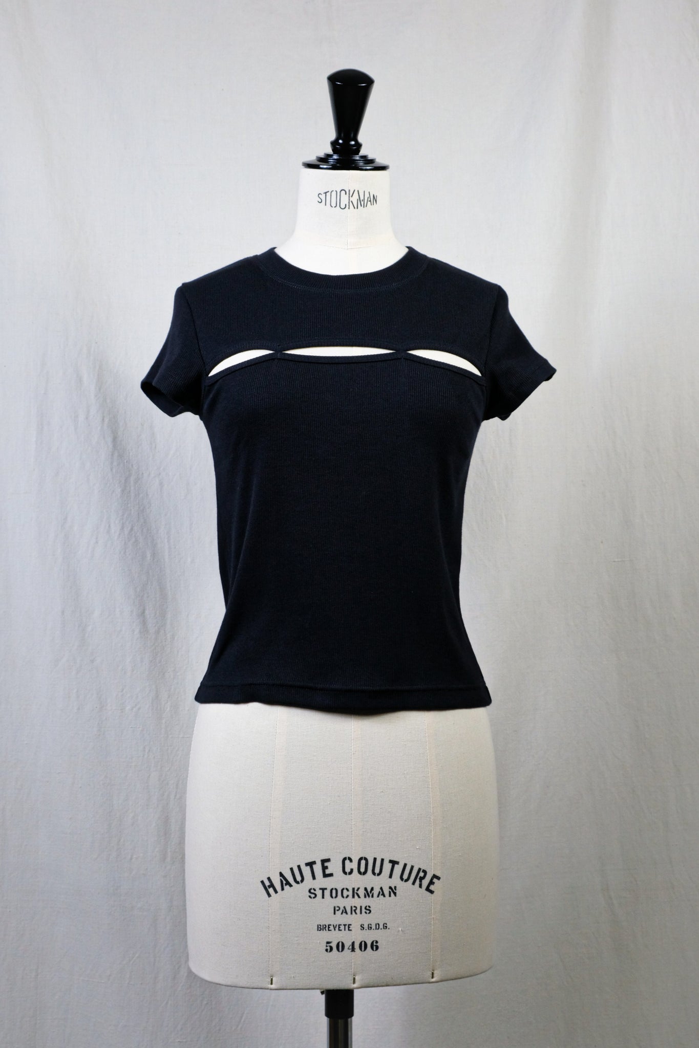 SUKU HOME"SPLIT BABY TEE/ EBONY"