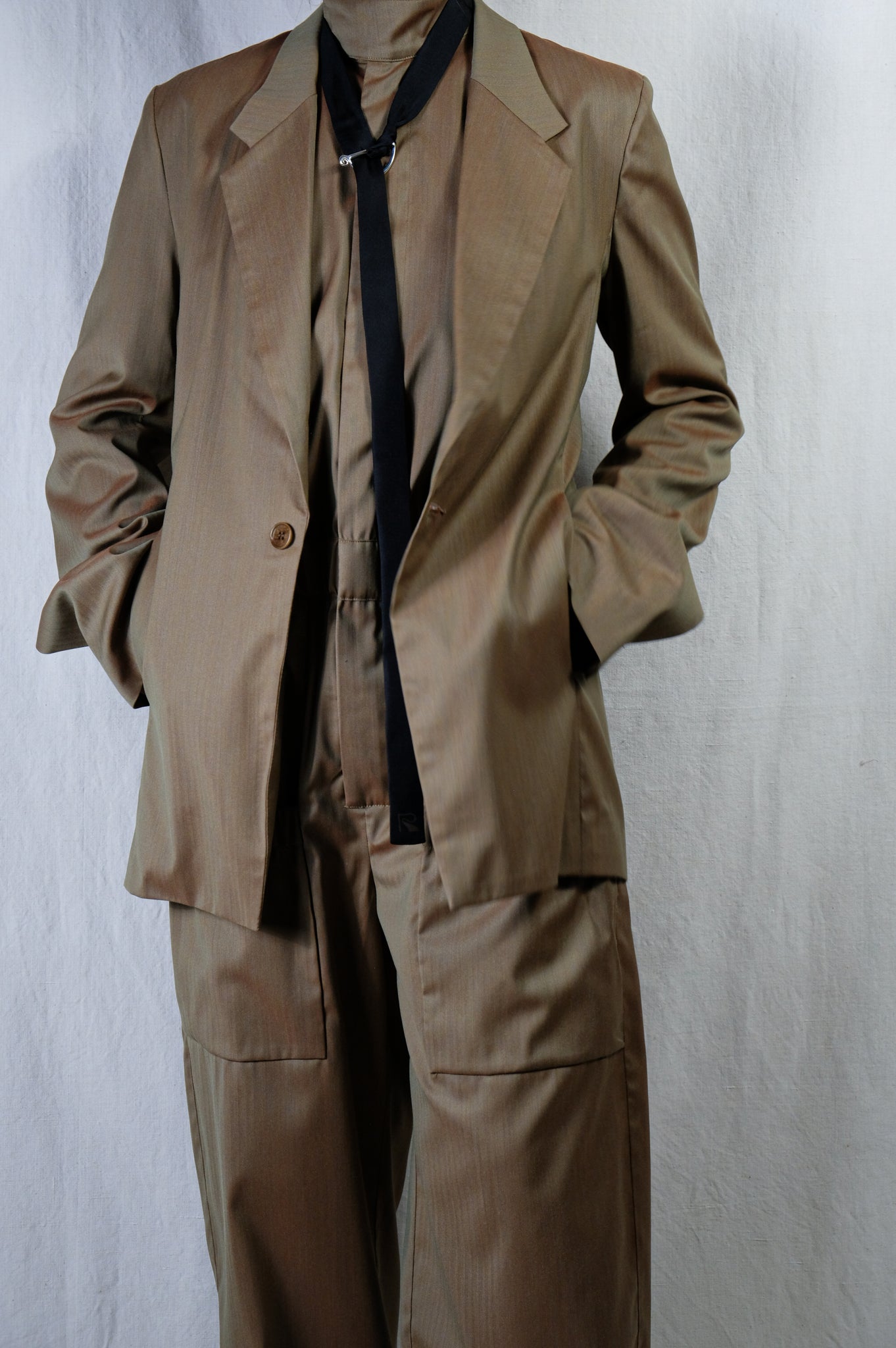 Gabriela Coll Garments " NO.206 LORO PIANA FINE WOOL JACKET / CAMEL"