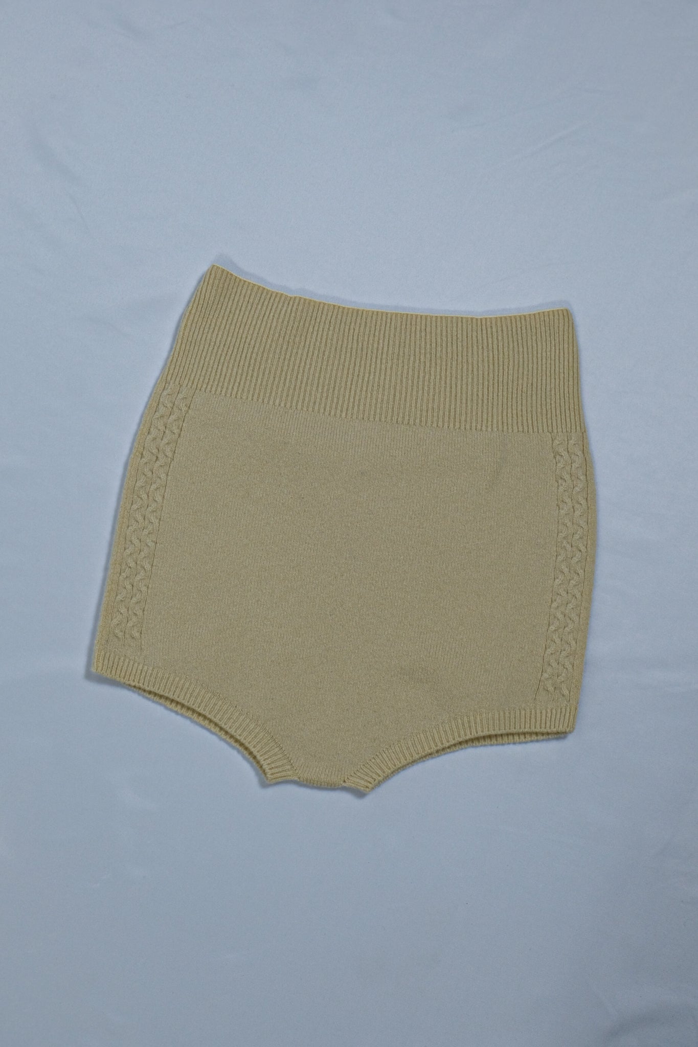 babaco"CASHMERE KNIT PANTS / CREAM"