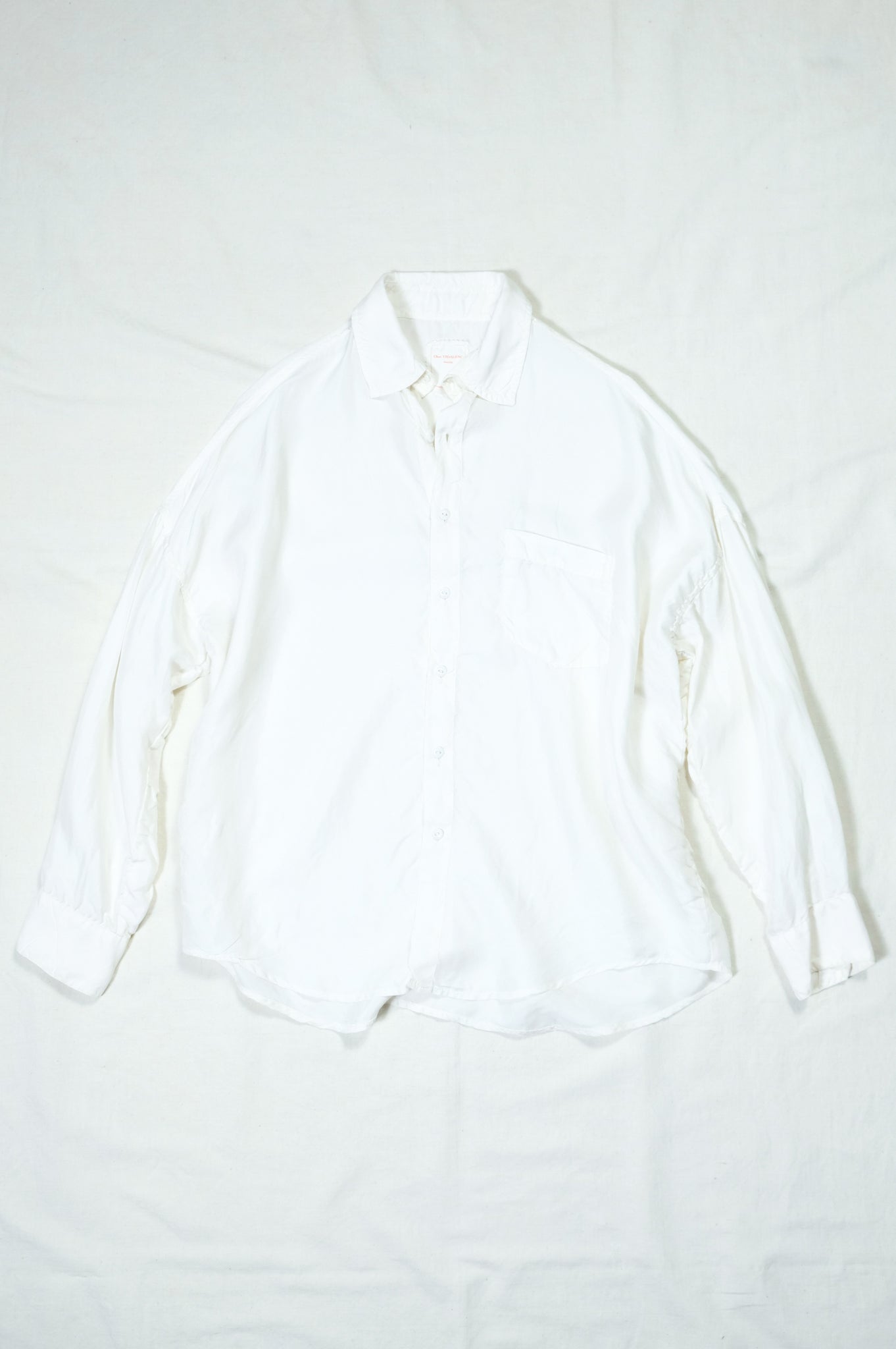 Chez VIDALENC "Shirt AXL / Sill Twill / White