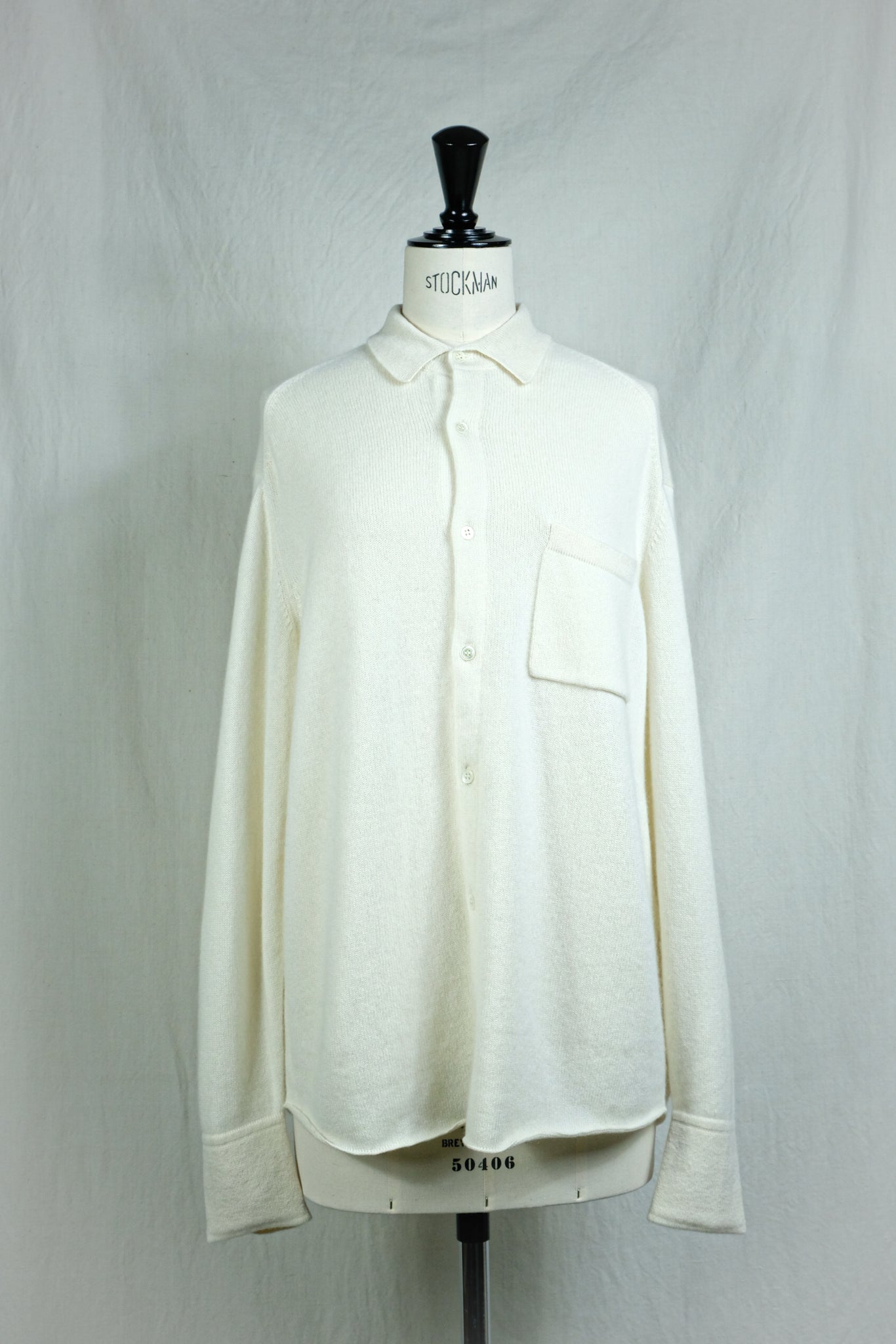 PICEA "BABY CASHMERE SHIRT / WHITE"