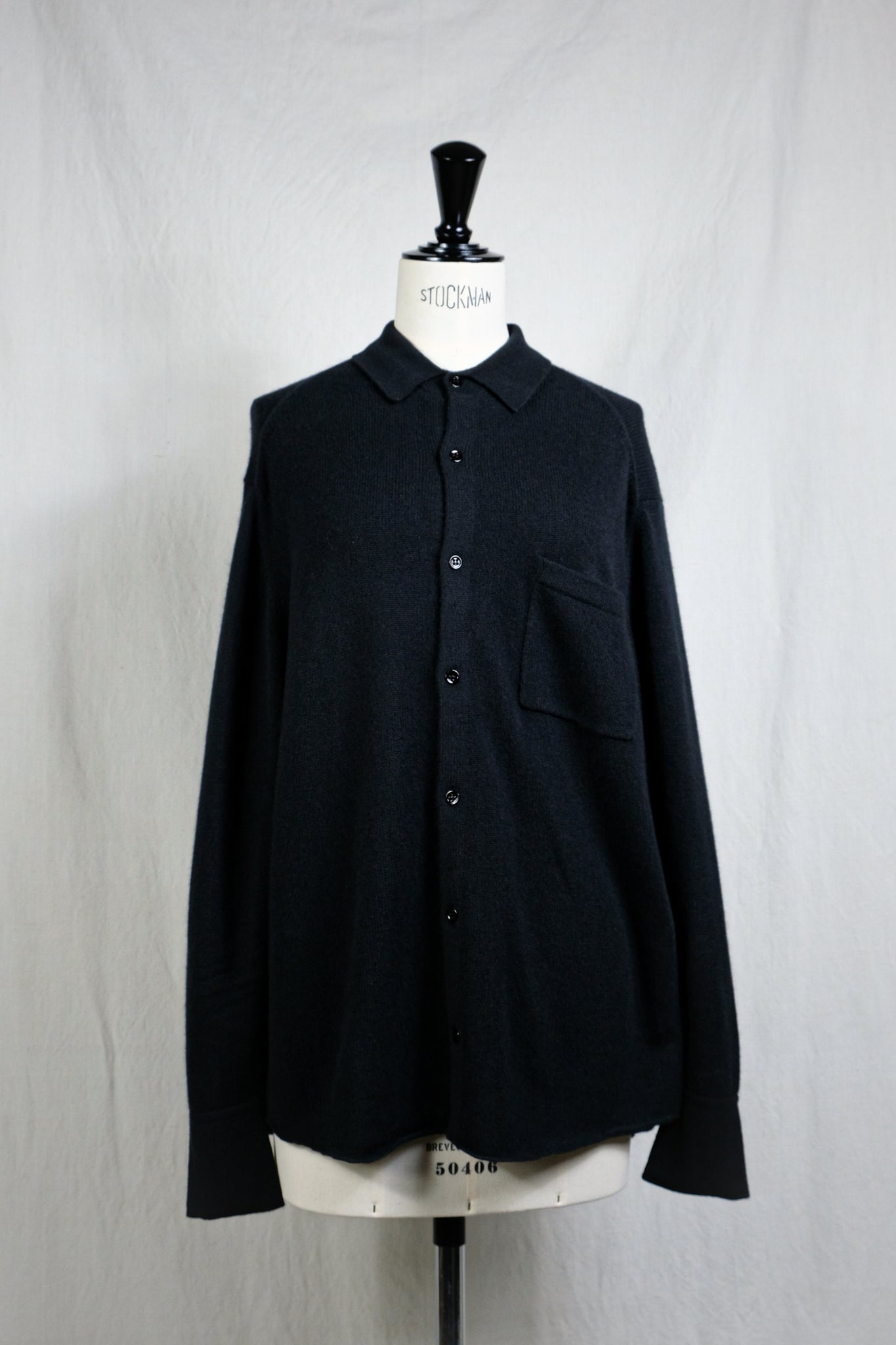 PICEA "BABY CASHMERE SHIRT / BLACK"