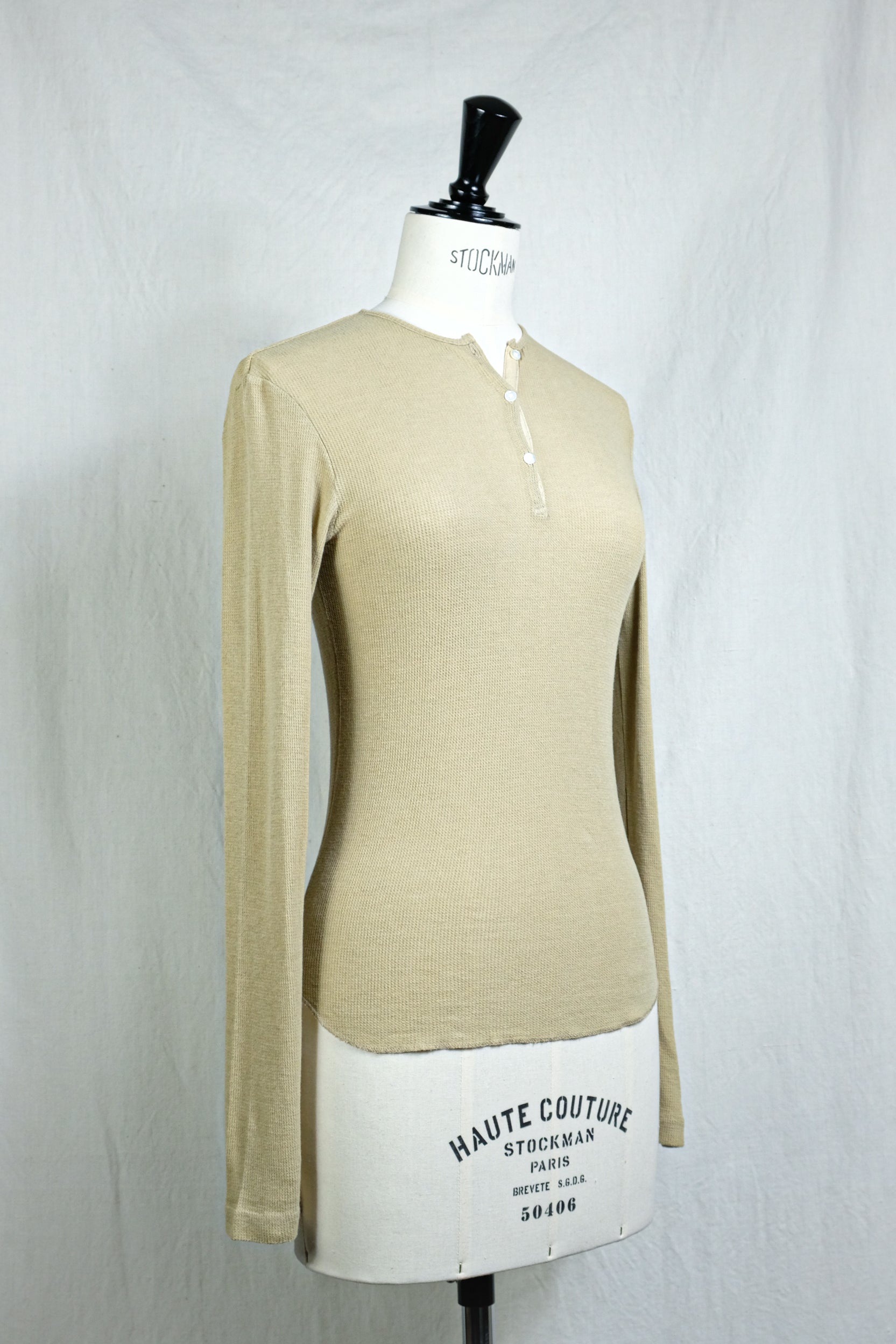 ニット/セーター FUMIKA_UCHIDA V Henley Neck Sweater FUMIKA_UCHIDA 