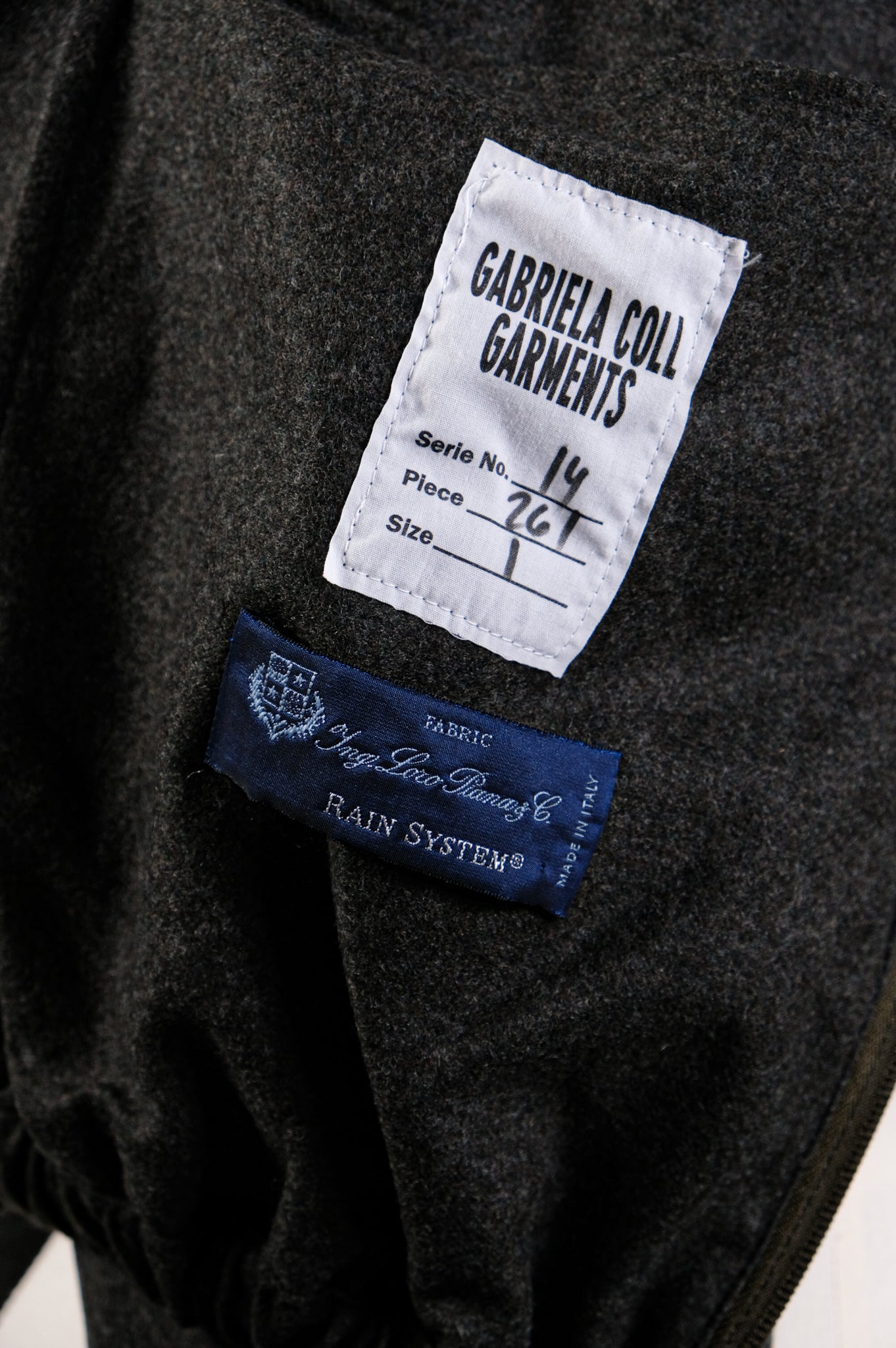 25ss GABRIELA COLL GARMENTS RAIN SYSTEM（Gabriela Coll