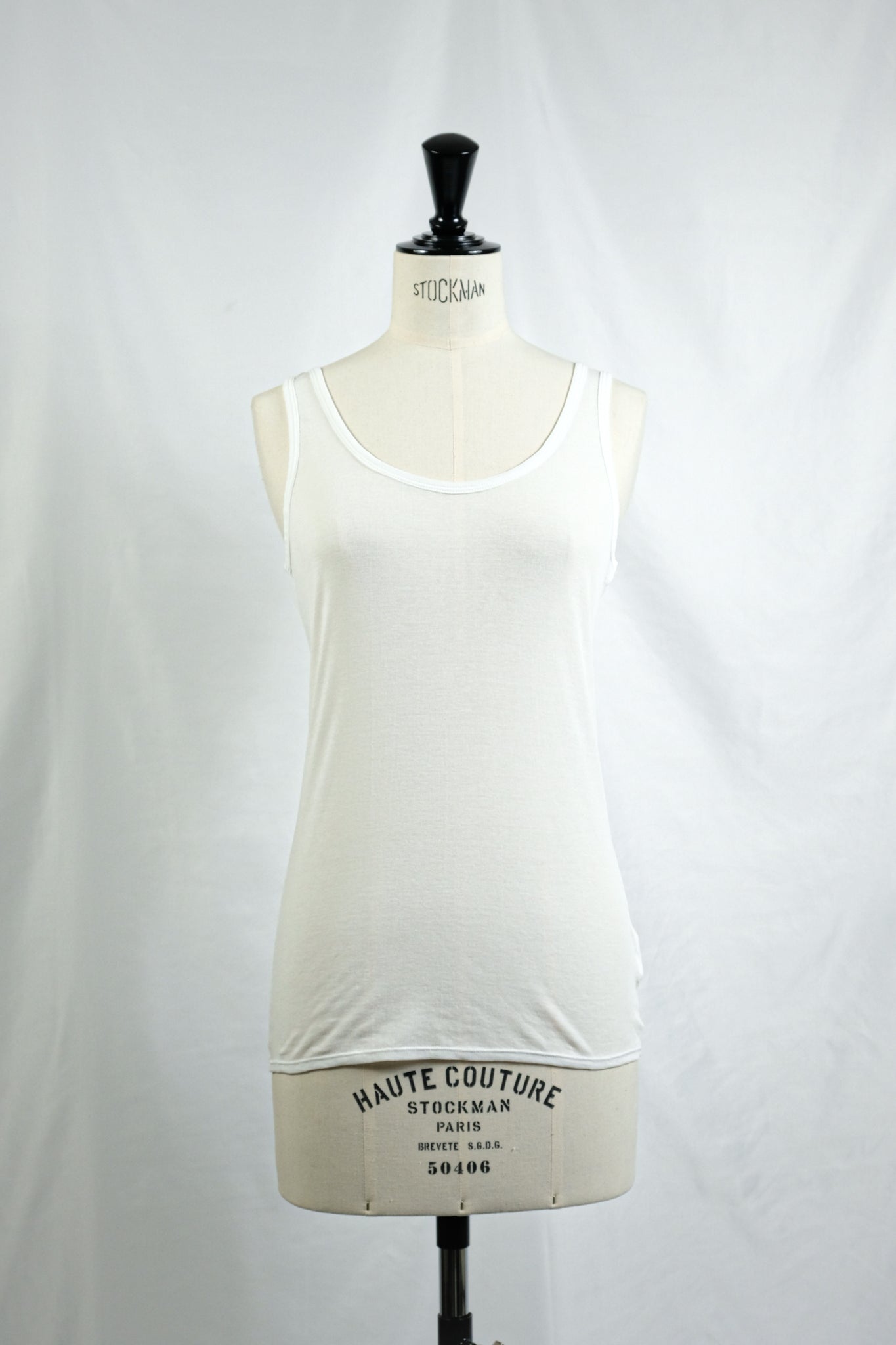 Tu es mon Tresor "U-NECK TANK / WHITE"