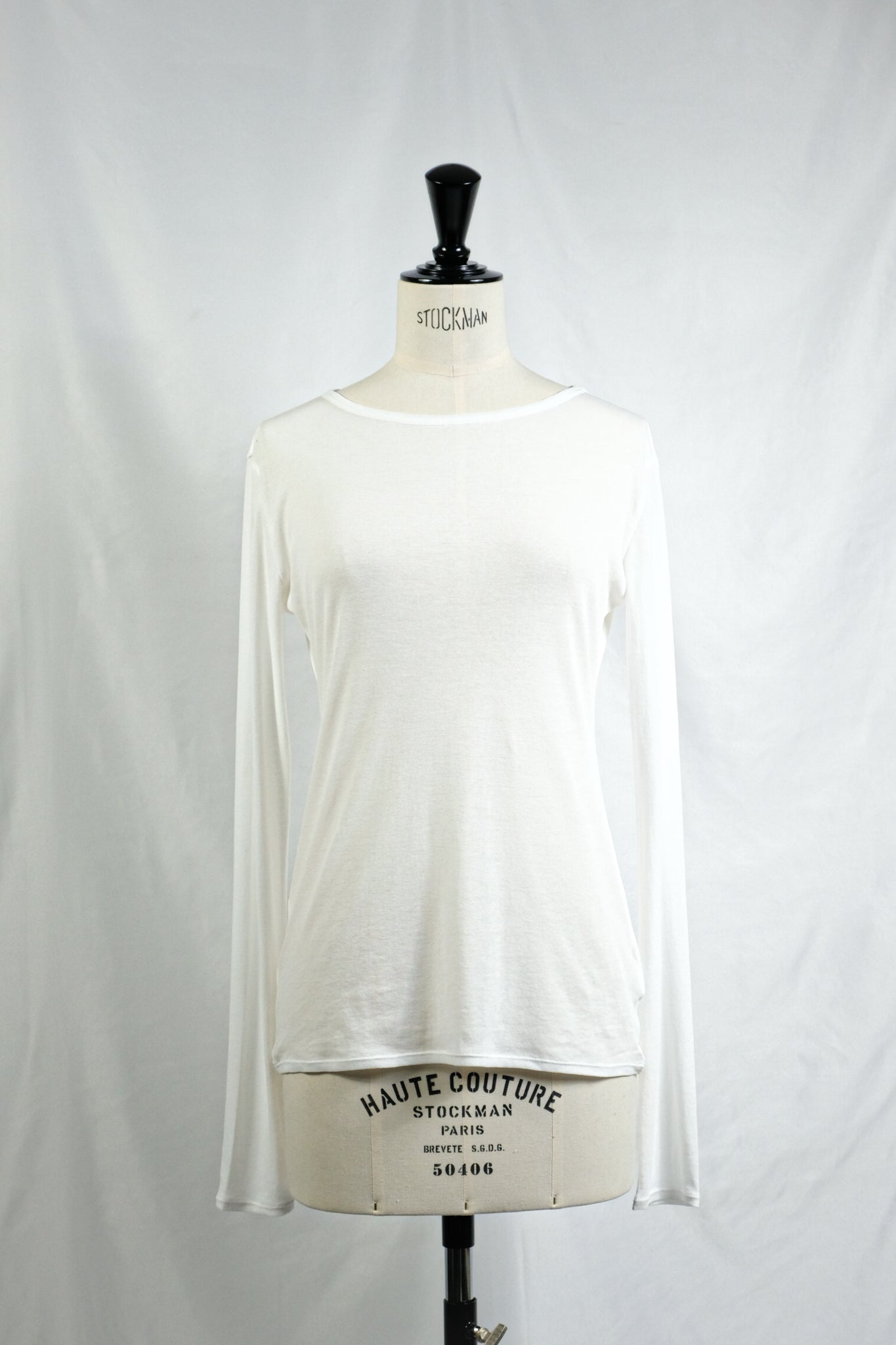 Tu es mon Tresor "CREW NECK TOP / WHITE"