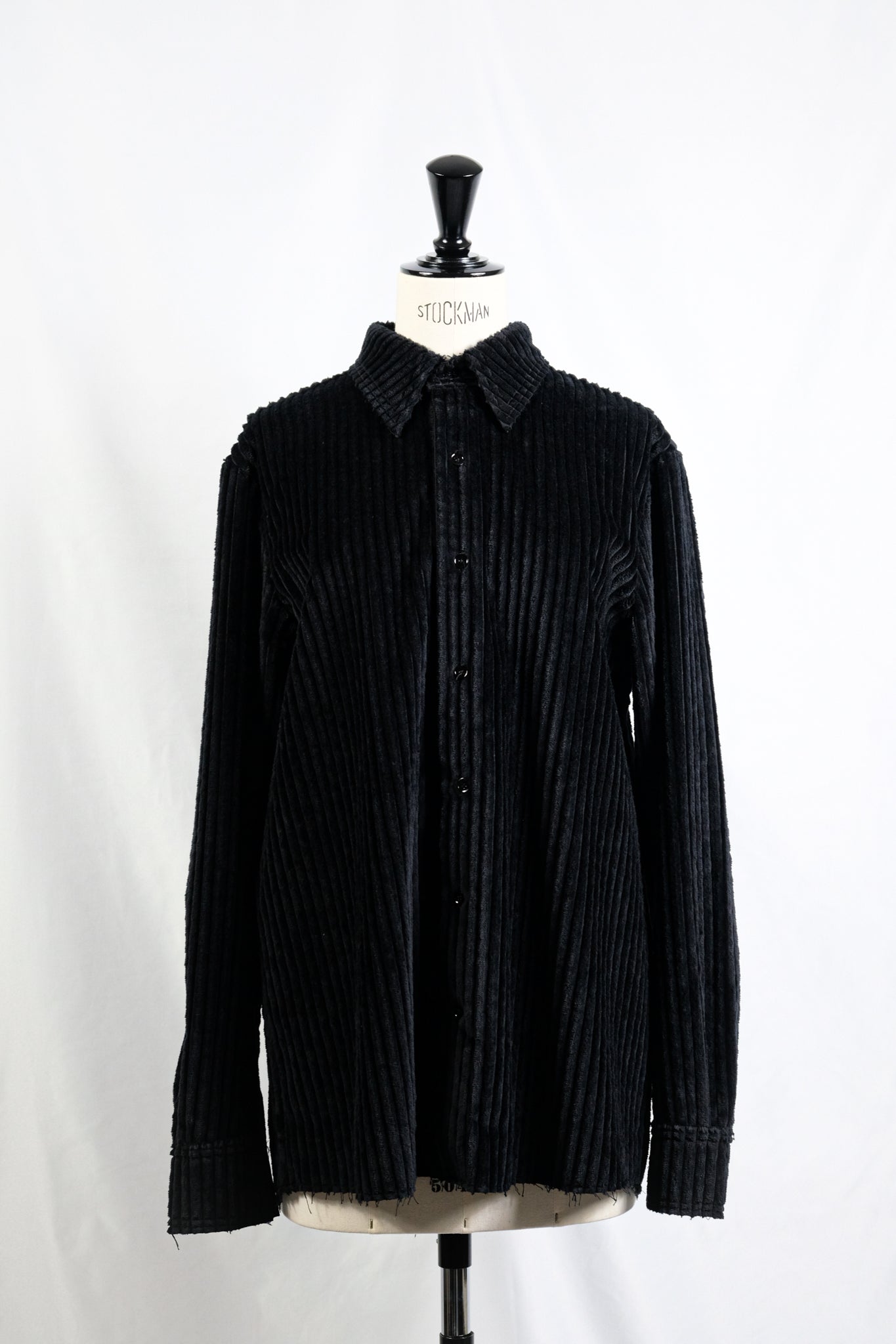 GABRIELA COLL GARMENTS "NO.197 CORDUROY SHIRT / BLACK"