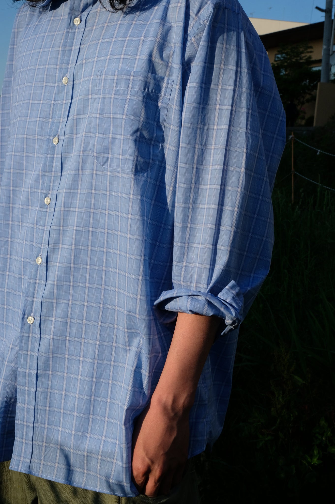 INDIVIDUALIZED SHIRTS "【LOCALERS EXCLUSIVE】DRESS CHECK LONG SLEEVE SHIRT"