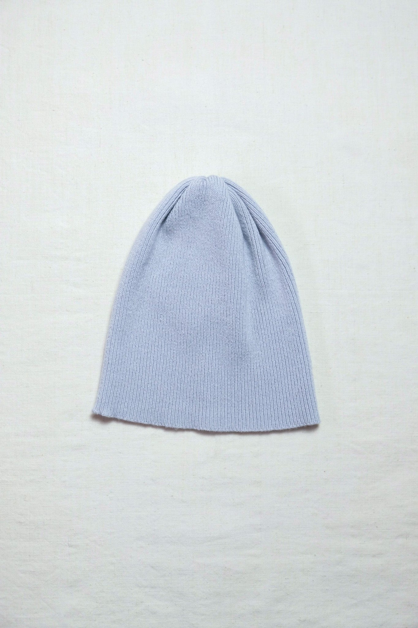 Corgi × LOCALERS "2PLY CASHMERE RIB HAT / SEA PEARL"