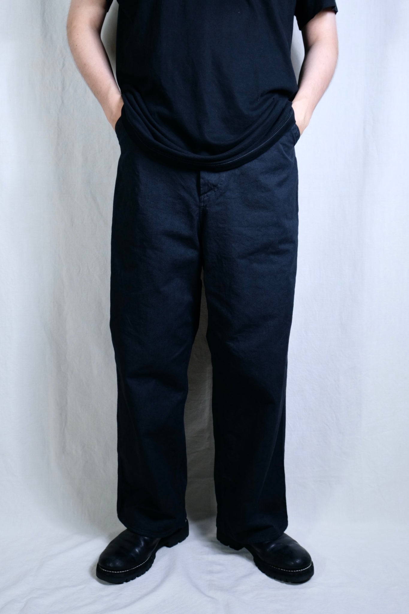 TUKI "0177 Painter Pants G/D / BLACK"