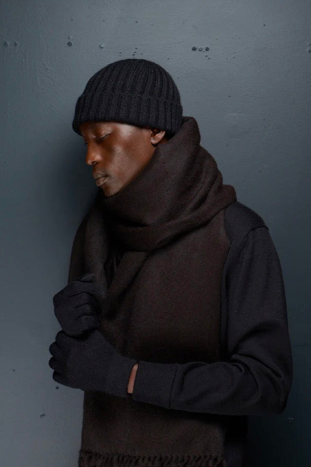 THE INOUE BROTHERS... "RIB HAT / PURE BLACK"