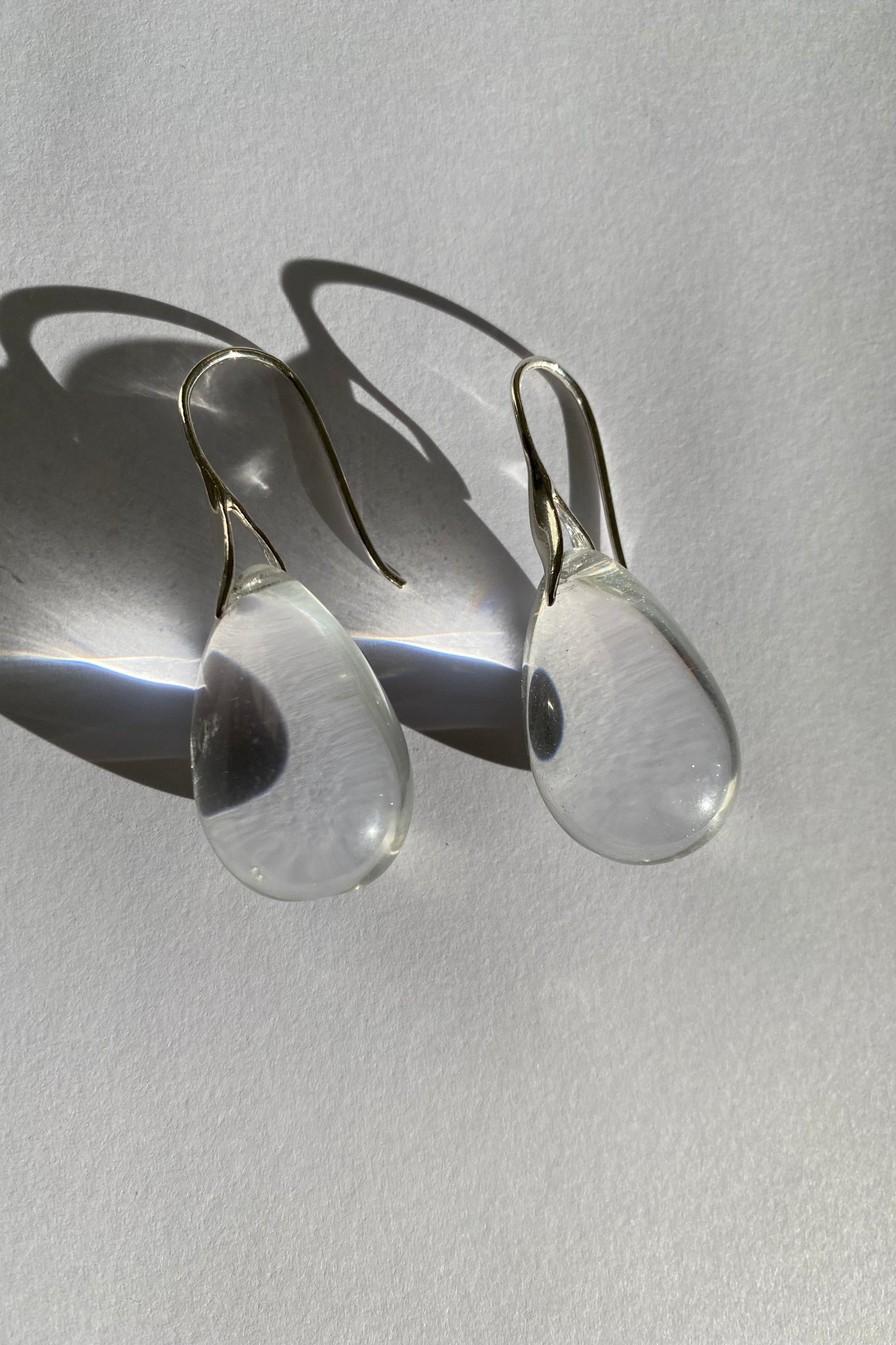 Sisi Joia "GOTA MAXI EARRINGS / CLEAR"