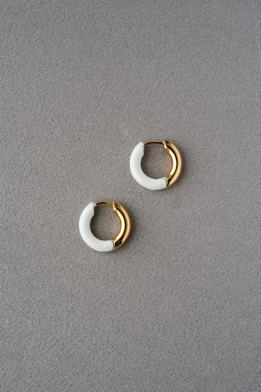 R.ALAGAN "TINY ALL ROUND HOOPS/GOLD"