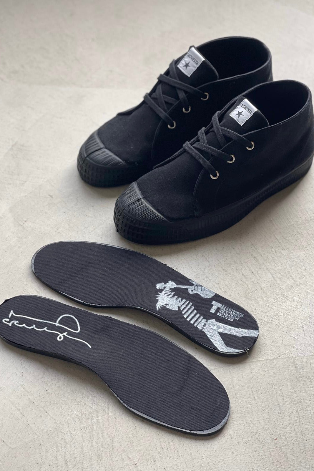 NOVESTA×NOEL GALLAGHER "THE LONE STAR CHUKKA NOEL GALLAGHER  /  BLACK"