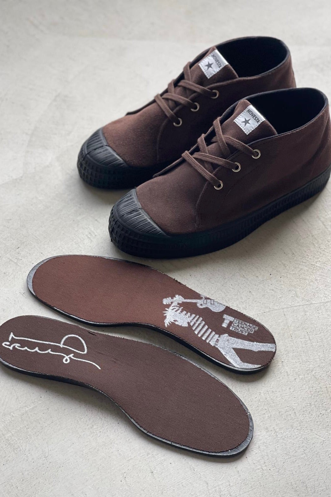 NOVESTA×NOEL GALLAGHER "THE LONE STAR CHUKKA NOEL GALLAGHER  /  CHOCOLATE"