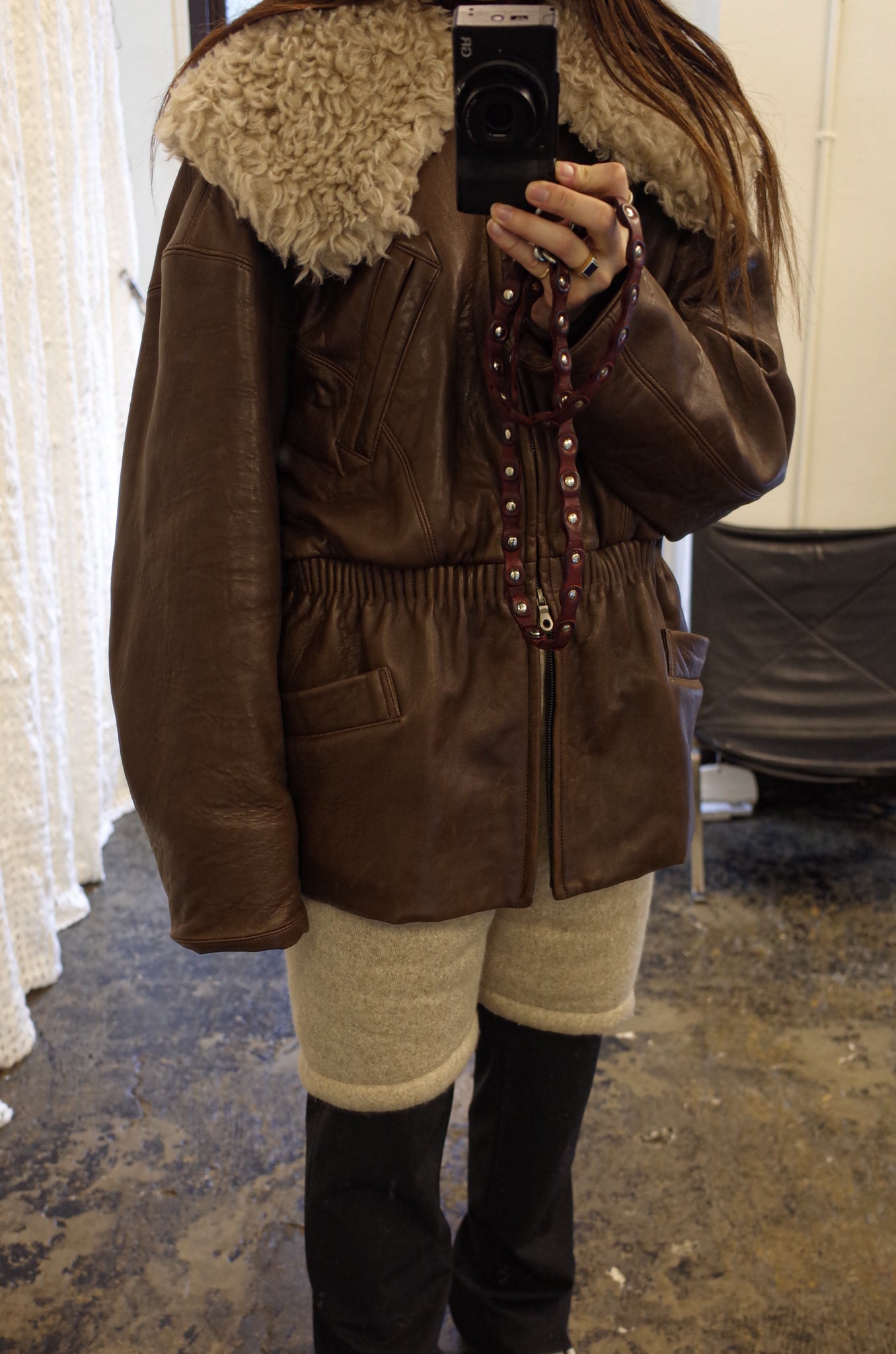 FUMIKA_UCHIDA "BOA LINER PANTS / NATURAL" 