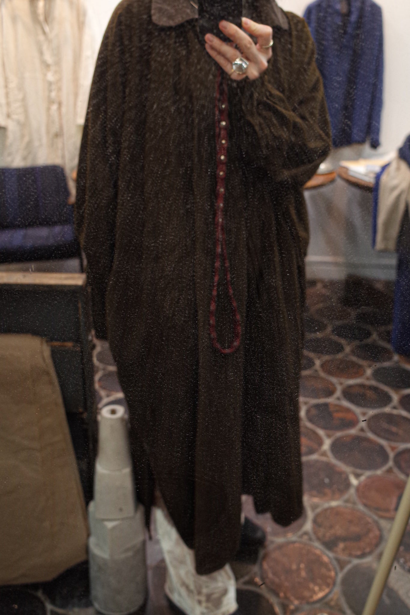 chez vidalenc シェヴィダレンク シルク巻きスカート Chez VIDALENC – LOCALERS