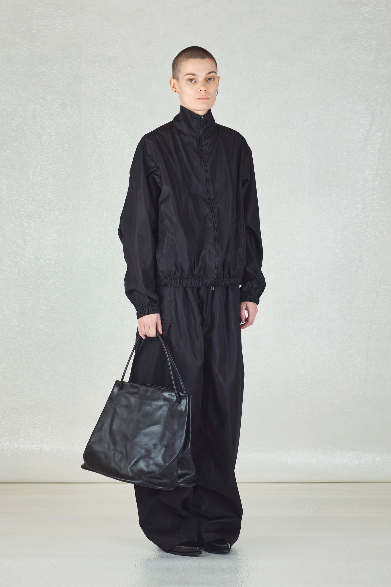 Gabriela Coll Garments "NO.261 LIMONTA ZIPPER JACKET / BLACK"