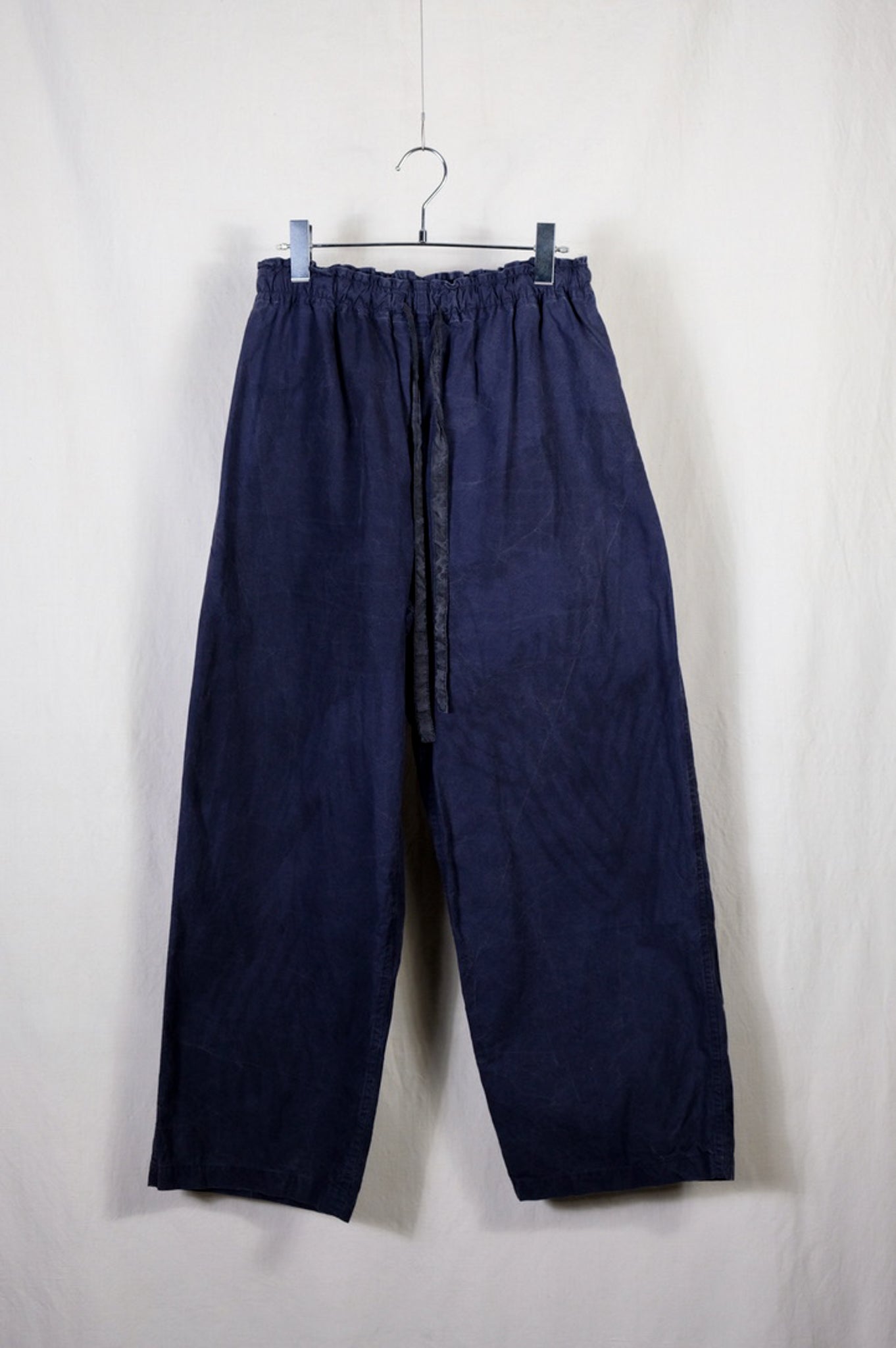 Chez VIDALENC "Pants Coulisse FL L102 A (Prototype) / Cotton Sailor"