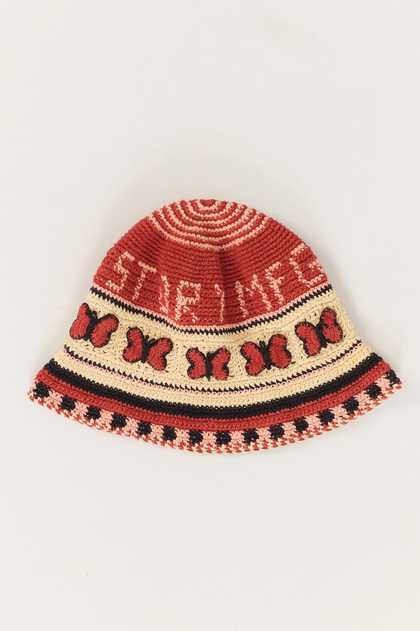 STORY mfg "BREW HAT / RED BUTTERFLY"