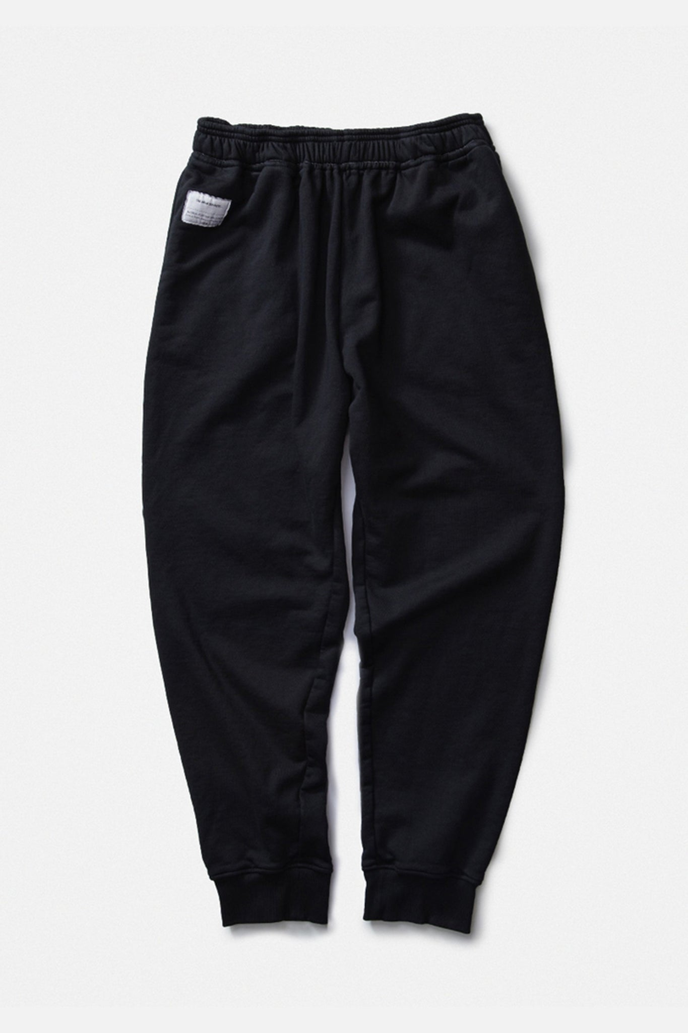 THE INOUE BROTHERS... "FRENCH TERRY SWEAT TROUSERS / BLACK"