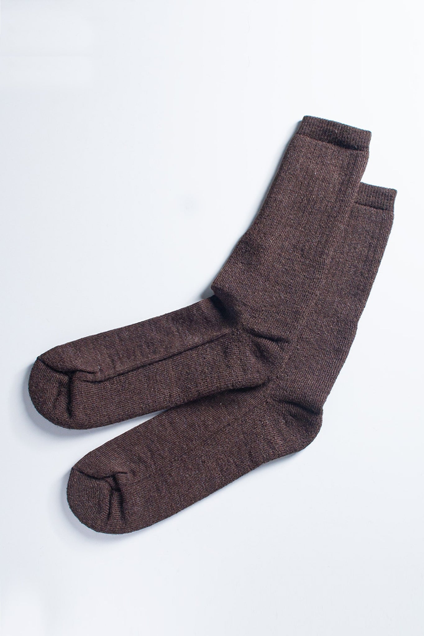 THE INOUE BROTHERS..."MOUNTAIN SOCKS / BROWN"
