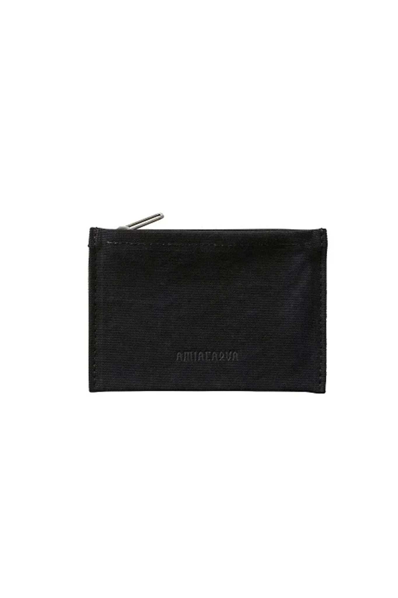 AMIACALVA "Washed canvas pouch(M)"