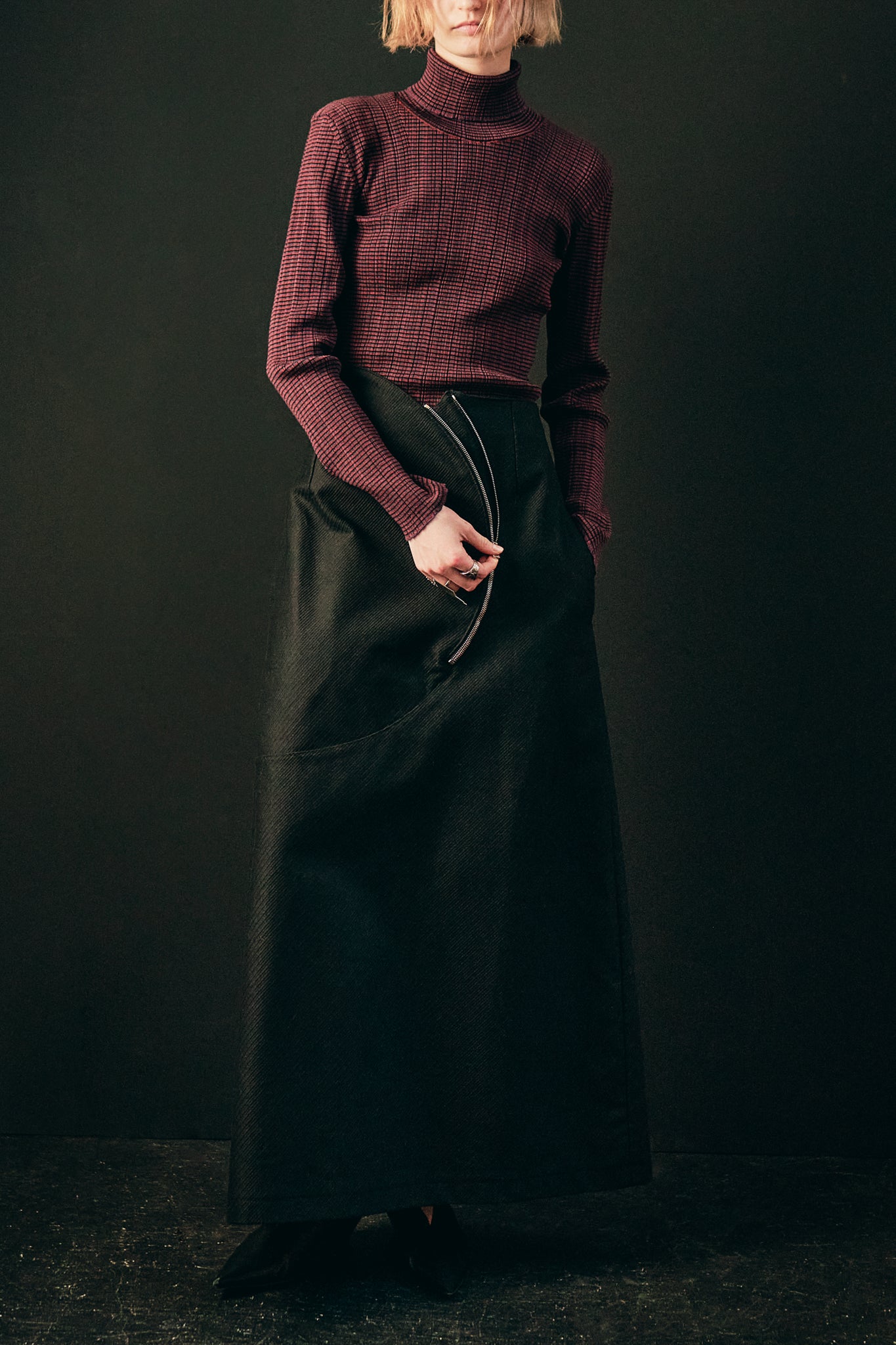 PHOTOCOPIEU "SQUARE SHOULDER JUMPER / SLOANE / PURPLE" 