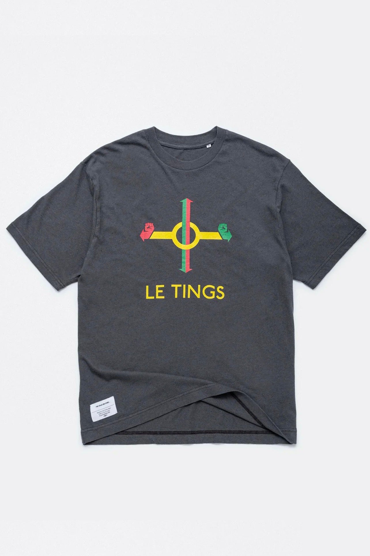 THE INOUE BROTHERS... "LE TING TUBE T-SHIRT / BLACK"