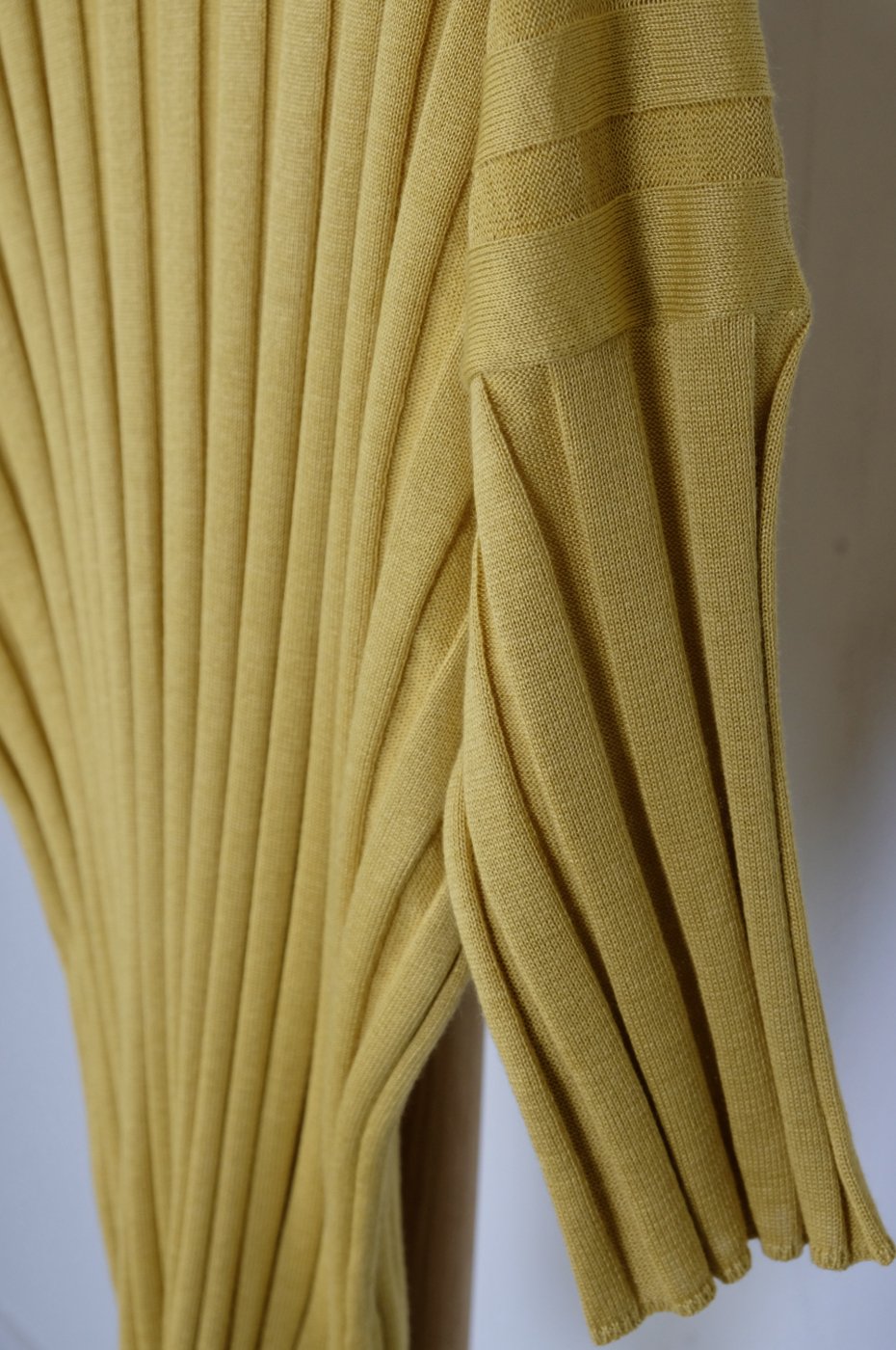 メゾンエウレカ　STRIPE RIB MOCK NECK 未使用　最終お値下げ 50%OFF】 MAISON EUREKA 