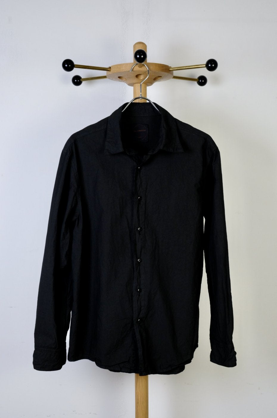 Chez VIDALENC "Shirt stockholm kilder cotton / BLACK"