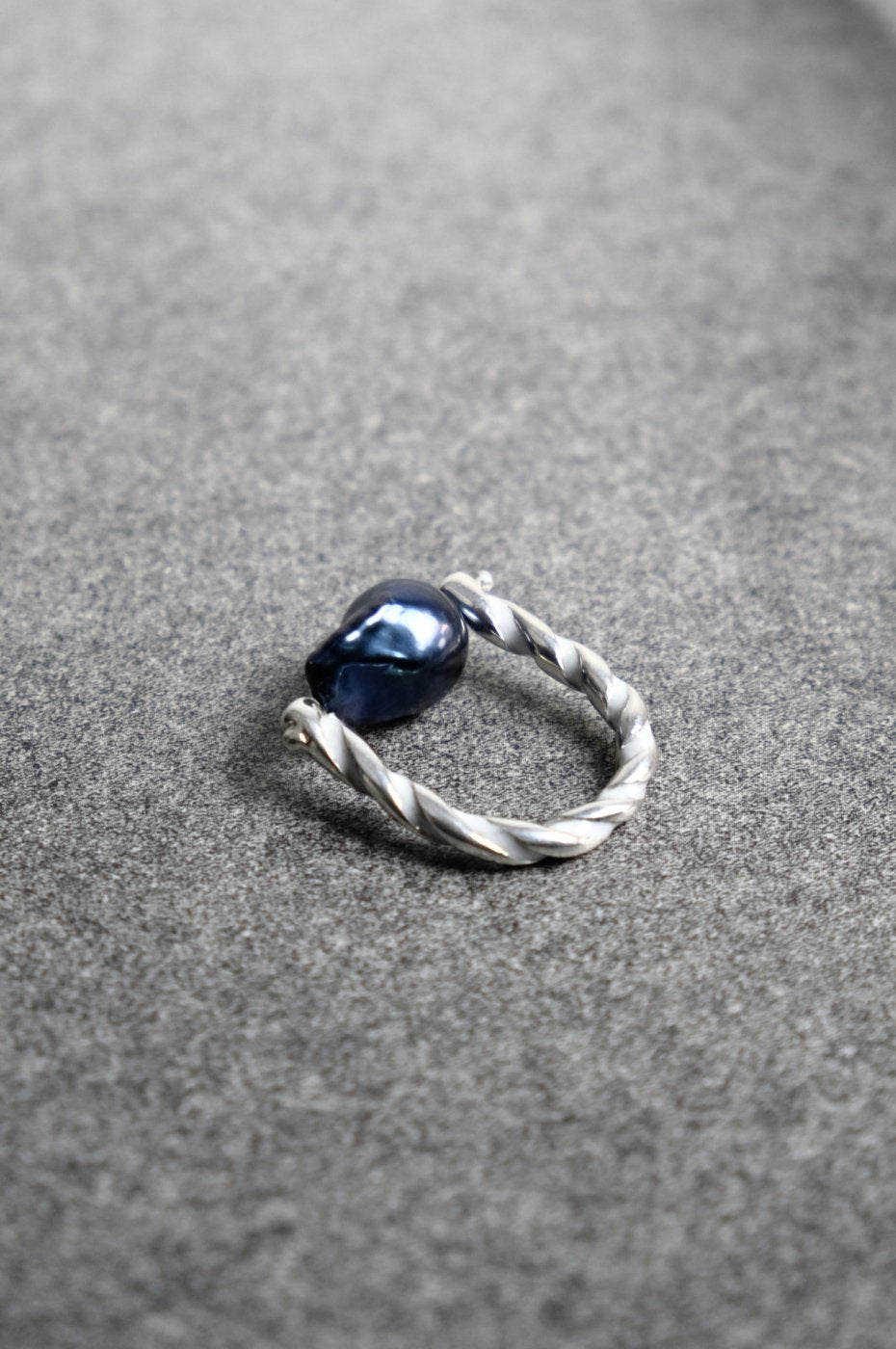 R.ALAGAN SMALL STRIPE PEARL EARRING ピアス R.ALAGAN/SMALL STRIPE