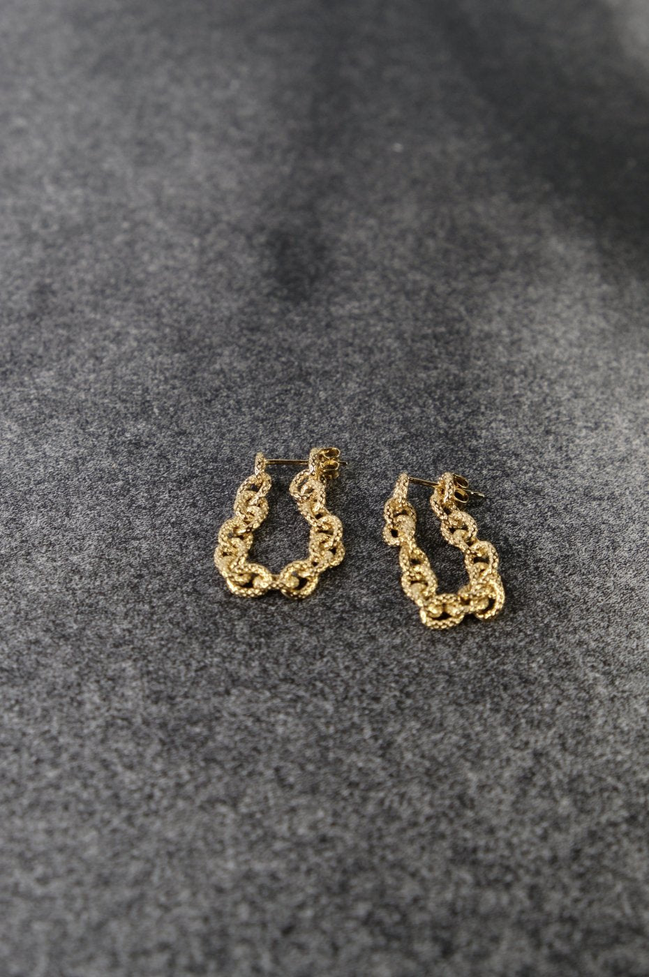 R.ALAGAN / SMALL KOMON CHAIN EARRINGS 片耳 R.ALAGAN 
