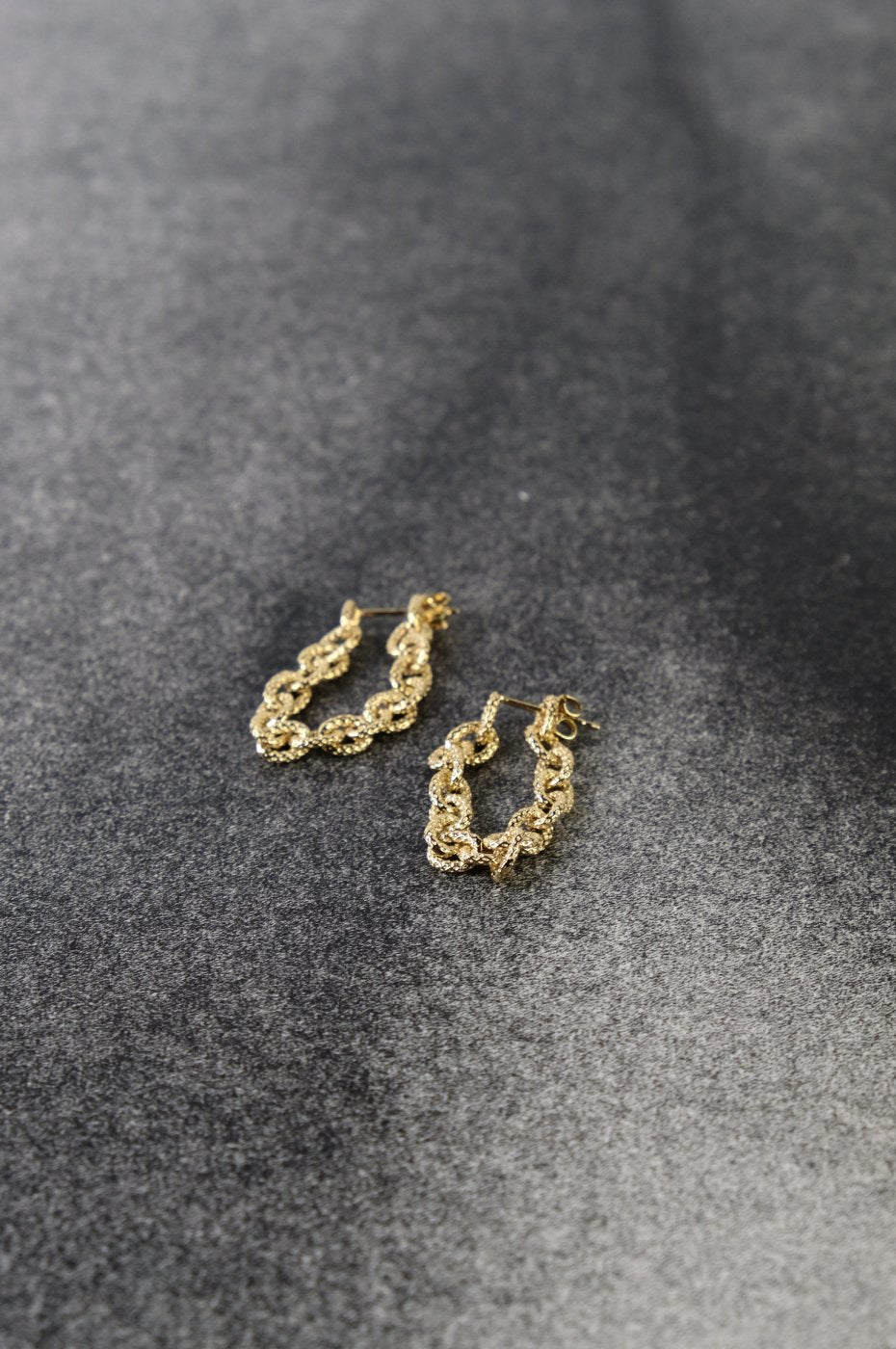 R.ALAGAN / SMALL KOMON CHAIN EARRINGS 片耳 R.ALAGAN 