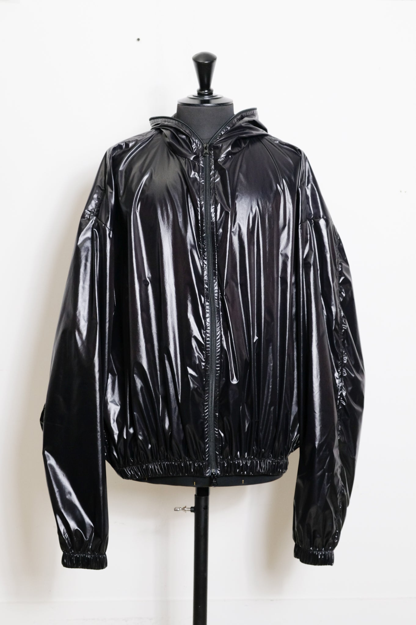 Gabriela Coll Garments "NO.216 RECYCLED LIMONTA HOODED ZIPPER JACKET"